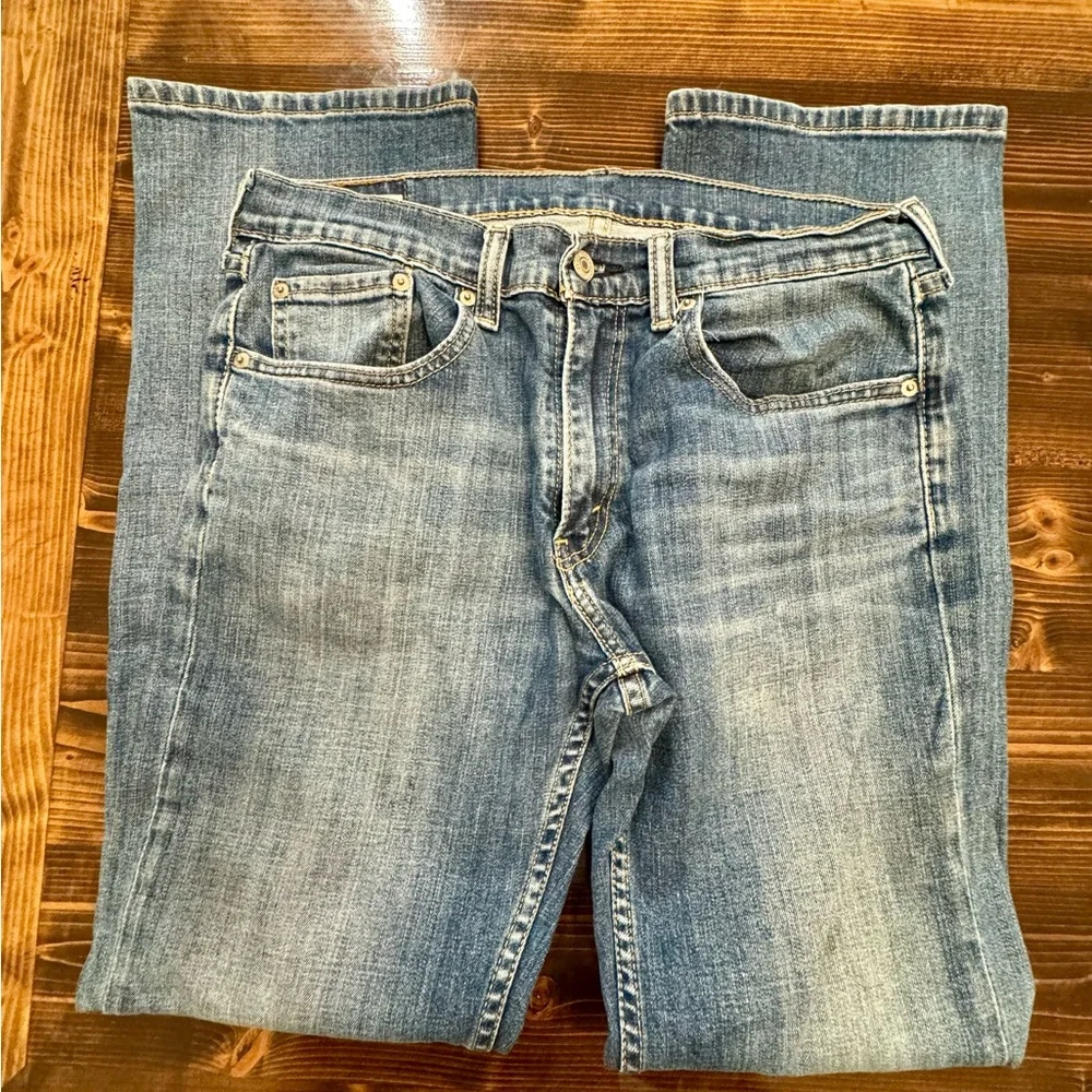 Levi's Men's 559 Relaxed‎ Fit Straight Leg Blue Jeans Size 32x32